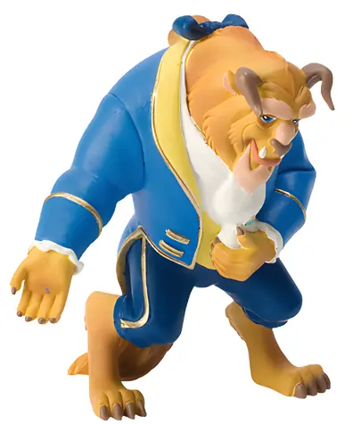 BULLYLAND Figur Biest 12463 / Die Schöne und das Biest / Disney Lizenz / 10,8 cm / Kunststoff