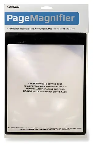 Carson MagniSheet / Vergrößerungsglas