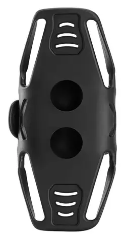 Rockbros LF24166 schwarze Silikon-Fahrrad-Handyhalterung für 4-7 Zoll Handys