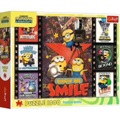 Trefl Puzzle Minions 3 / 1000 Teile / 68,3 x 48 cm / ab 12 Jahren