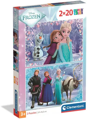 Clementoni Puzzle Frozen / 2x20 Teile / ab 4 Jahren