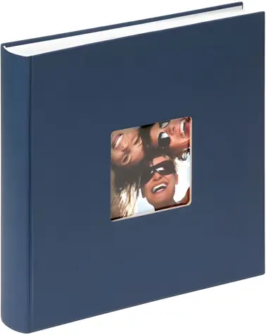 Walther Fun FA208L blau 30x30 / Album / 100 Seiten / Hardcover