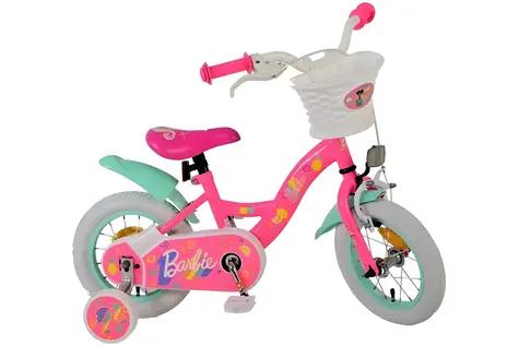 VOLARE Kinderfahrrad Barbie pink CB / 12" Räder