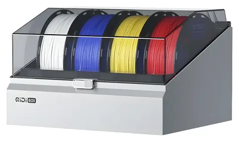 QiDi Box / Multifilamentsystem / 4 Kanäle / für QiDi Max 4 / Trocknung bis 65 °C / NFC