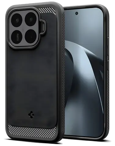 Spigen Rugged Armor Schutzhülle schwarz für XIAOMI 17T / TPU / Matte Oberfläche