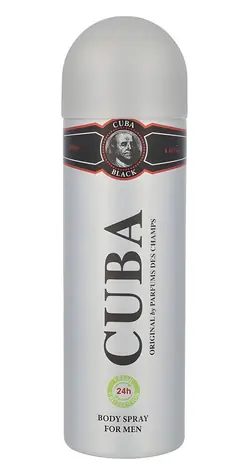Cuba Black Deodorant 200 ml
