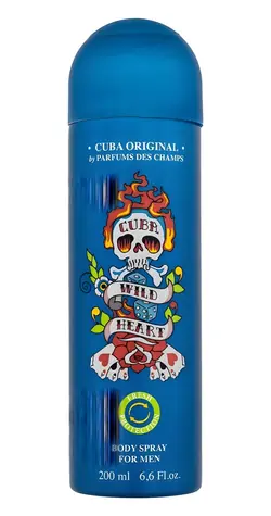 Cuba Wild Heart Deodorant 200 ml