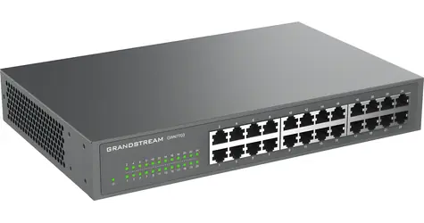 Grandstream GWN7703 / Switch / 24x Gigabit RJ45 / Unmanaged / Metallgehäuse