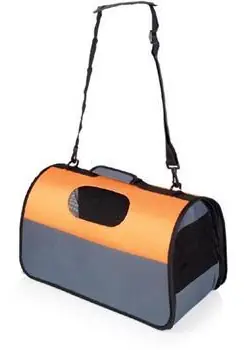Textilbox SKYE orange / Hundebox / Größe L