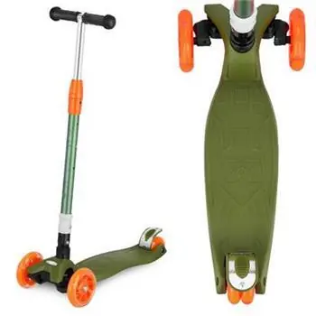 Spokey Faltdreirad PLIER PRO khaki / Leuchträder