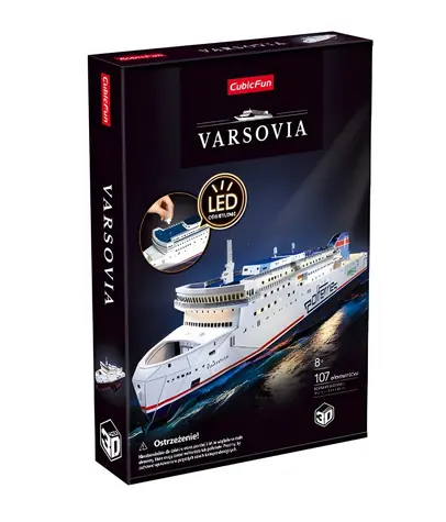 3D-Puzzle Promenade Warschau / Schiff