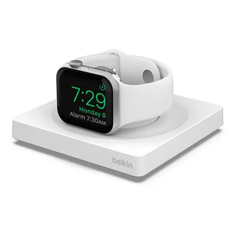 Belkin BOOST CHARGE PRO weiß / Kabelloses Ladegerät / Apple Watch / tragbar