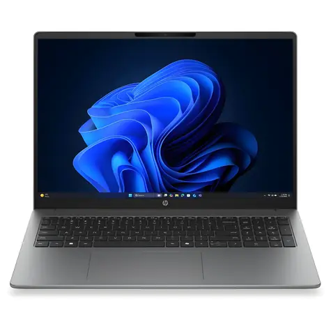 HP 200 G2i silber / Notebook / 16" WUXGA IPS / Intel Core 5 120U / 8 GB DDR5 / 512 GB SSD / Windows 11