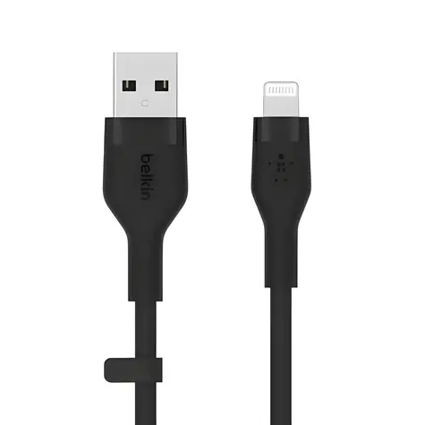 Belkin Flex CAA008bt1MBK schwarz / USB-A auf Lightning Kabel / 1 m / MFi-zertifiziert