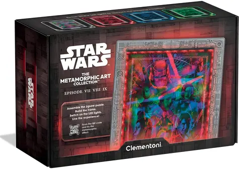 Clementoni Puzzle Star Wars VII-VIII-IX / 520 Teile / Leuchtende Metamorphose