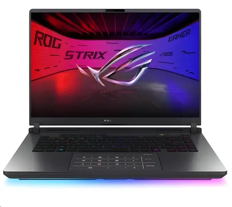 Asus ROG Strix G16 grau / Notebook / 16" WQXGA / Intel Core Ultra 7 255HX / 32 GB RAM / 1 TB SSD / RTX 5070 / Ohne Betriebssystem