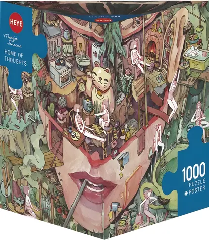 HEYE Puzzle - Ideenschmiede / 1000 Teile / 50 x 70 cm