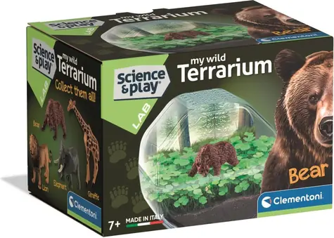 Clementoni Mini-Terrarium Bär / Kreativset