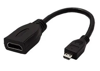 Value HDMI A(F) - microHDMI D(M) 15 cm / Reduzierung / High Speed / Ethernet