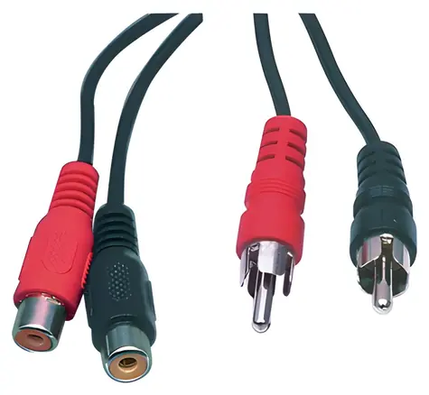 Valueline Cable-451/10 / Audio-/Video-Verlängerungskabel / 2x CINCH / 10 m