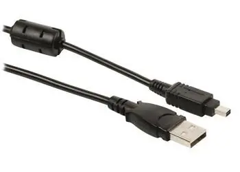 Valueline Datenkabel für Fuji -Kameras / Kabel / USB 2.0 A - 4-poliger Stecker / 2 m