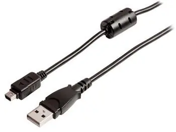 Valueline Datenkabel für Nikon -Kameras / Kabel / USB 2.0 A / 8-poliger Stecker / 2 m