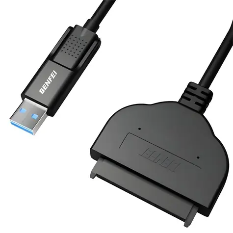 Benfei USB-C/USB 3.0 auf SATA III Adapter / Adapter / 2-in-1-Kabel