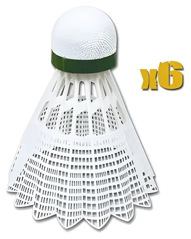 Spokey AIR TEC / Badmintonbälle / 6 Stück / Nylon