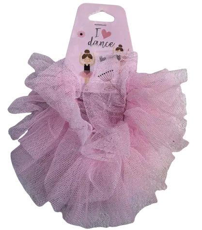 SPARKYS Ballett-Gummiband PINK Tutu hellrosa / Haaraccessoire / Tüll