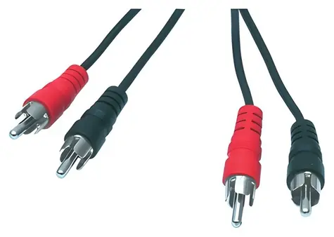 Valueline Cable-452/2 / Audiokabel / 2x CINCH - 2x CINCH / Anschluss / 2,5 m