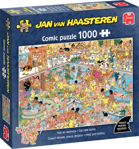 JUMBO Puzzle JvH Wellness mal anders / 1000 Teile / ab 15 Jahren