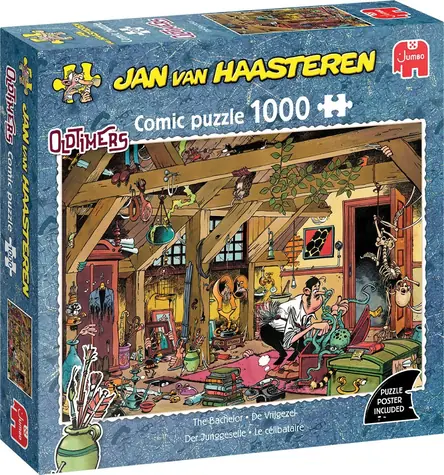 JUMBO-Puzzle JvH Oldtimers: Alter Junggeselle / 1000 Teile / ab 15 Jahren
