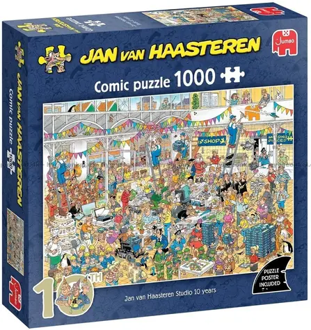 JUMBO-Puzzle JvH Studio 10-jähriges Jubiläum / 1000 Teile / ab 15 Jahren