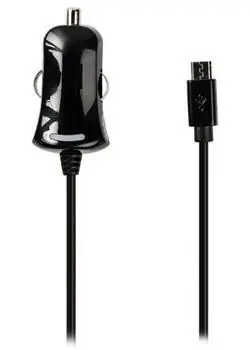 Valueline Kfz-Ladegerät schwarz / Micro-USB / 2,1 A / 1 m