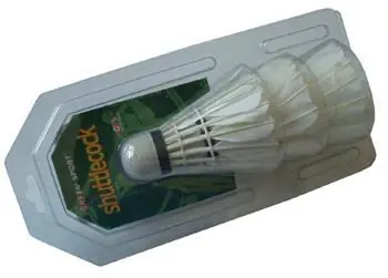 ACRA GCS3/2 / Badmintonbälle / 3 Stück
