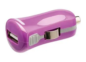 Valueline VLMP11950U lila / Kfz-Ladegerät / USB