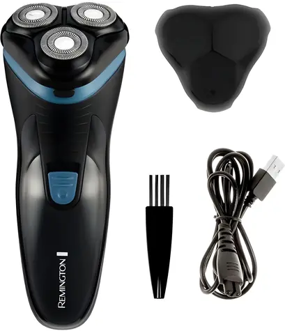 Remington R1000 Style Serie / Herrenrasierer / Kabellos / USB-C-Ladefunktion / Doppelklingen