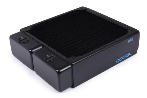 Alphacool NexXxoS HPE-45 schwarz / Radiator / 140 mm / Wasserkühlung