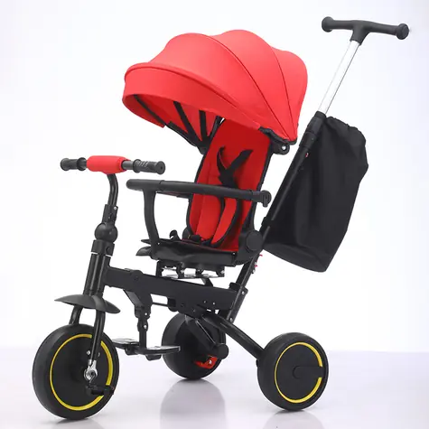 SPARKYS Dreirad Premium 5 in 1 rot