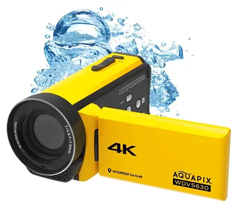EasyPix Aquapix WDV5630 gelb / Außenkamera