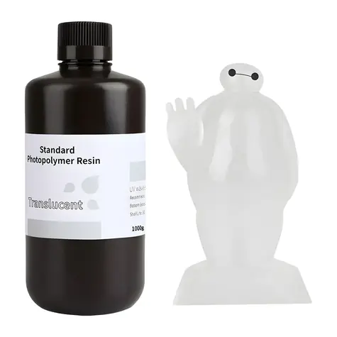 ELEGOO Standard Resin 1.0 transluzent / Harz für 3D-Druck / 1 kg / LCD/DLP