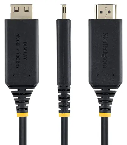 StarTech USB-C-auf-HDMI-Kabel, schwarz / 4K (3840 x 2160) / 2 m