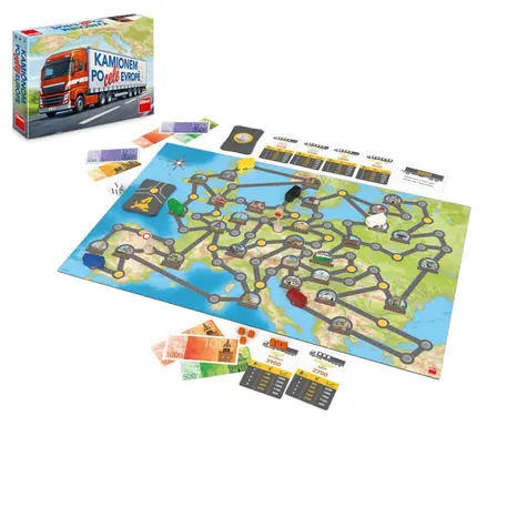 Dino Brettspiel-Truck in ganz Europa / ab 10 Jahren