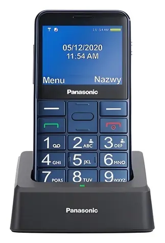 Panasonic KX-TU155 blau / Mobiltelefon für Senioren