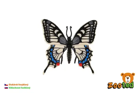 ZOOTED Figur Fenchelschwalbe / Kunststoff / 8 cm / 3+