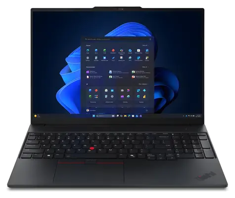Lenovo ThinkPad E16 G4 schwarz (21YC00AHCK) / Notebook / 16" WUXGA / Intel Core Ultra 7 355 / 16 GB / 512 GB SSD / Windows 11