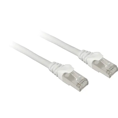 Sharkoon RJ-45 Cat.7a SFTP weiß / Patchkabel / RJ45-RJ45 / 7,5 m / LSOH