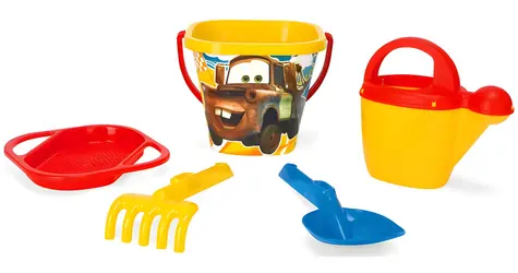 Wader Sandset-Autos / Sandset / 5-teilig / Kunststoff / ab 1 Jahr