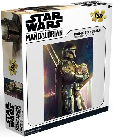 Prime 3D-Puzzle Star Wars: The Mandalorian 3D / 150 Teile / 31 × 46 cm