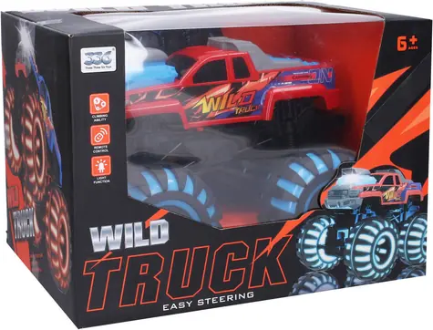 WIKY RC-Auto Wild Truck 27 cm / RC-Auto / 2,4 GHz / große Räder / mit Licht